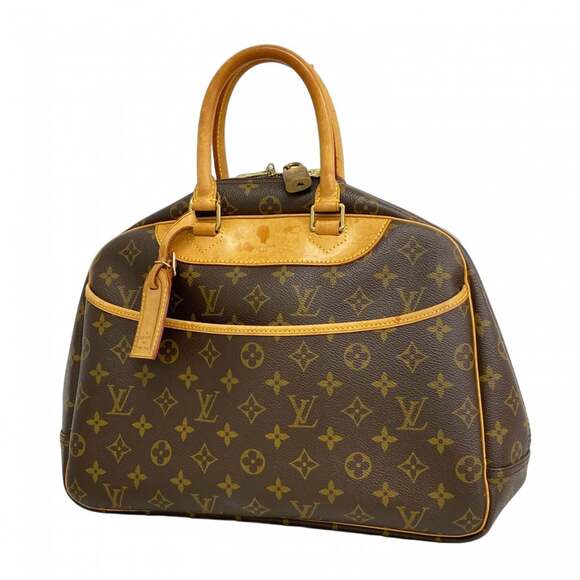 LOUIS VUITTON Handbags - Louis Vuitton Monogram Deauville Handbag M47270 Brown Women's